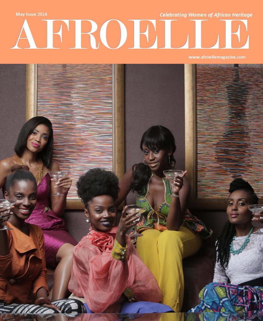 Afroelle Magazine May 2014 Issue Cover