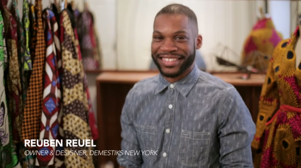Interview-Reuben Reuel of Demestiks New York featured in %22Cotton Makers%22 Series by Cotton + Marie Claire