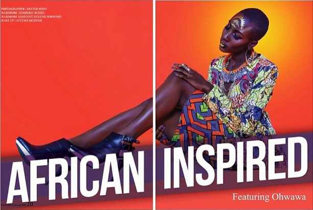 TXTURE Magazine Issue 2 %22African Inspired%22 featuring Ohwawa 2