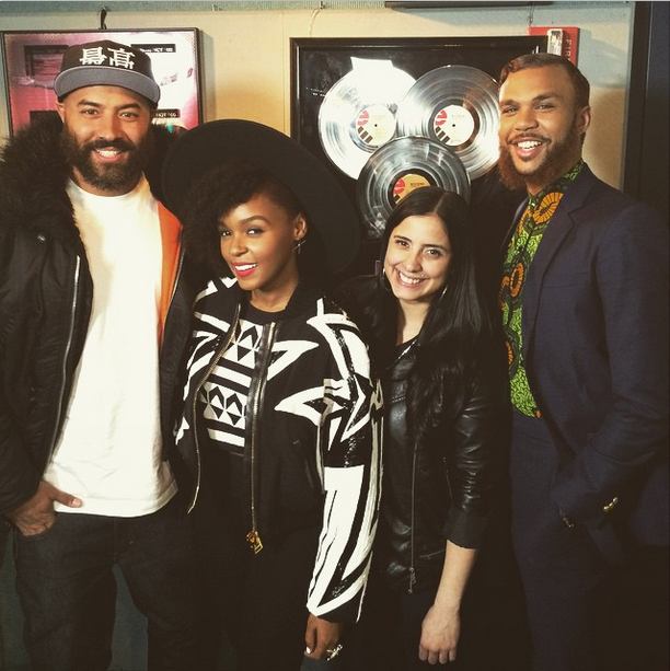 Interview-Janelle Monae introduces Jidenna to Ebro in the Morning 2