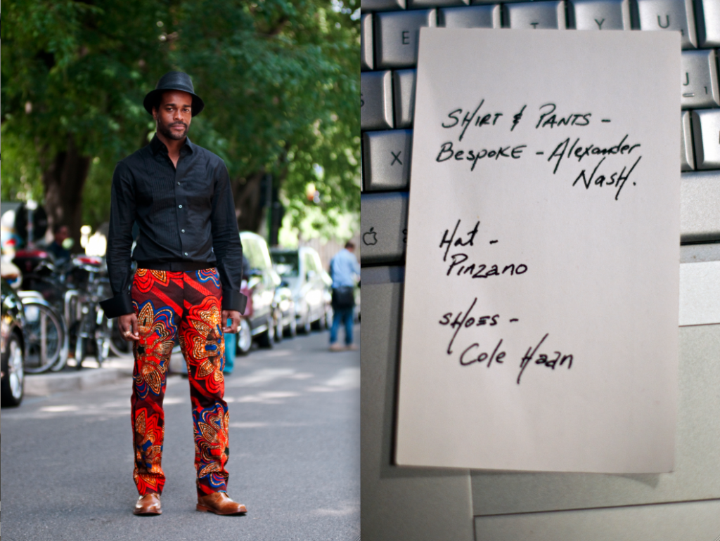 Ankara Street Style of The Day Karl Guerre in Alexander Nash 5