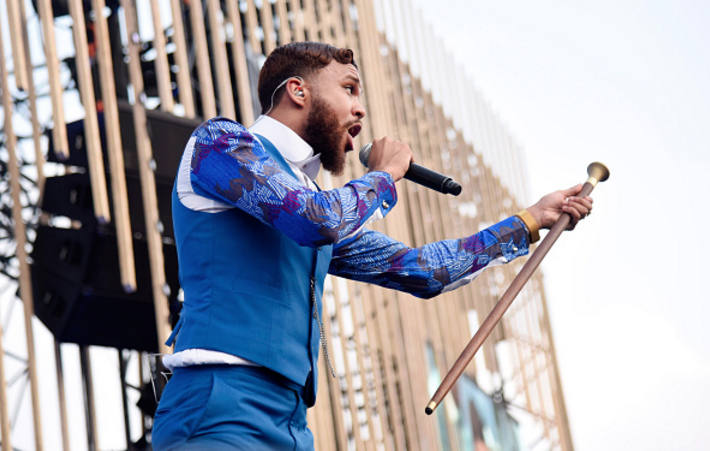 Jidenna performs at 2016 MTV Woodies:10 for 16 at South by Southwest 3