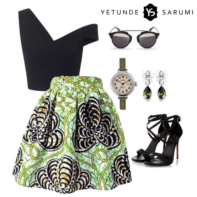 Style Board Yetunde Sarumi's Waju Skirt 1