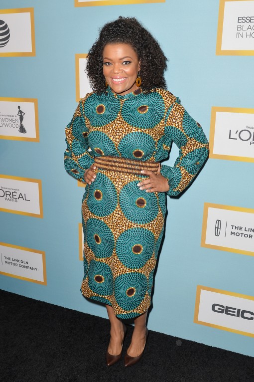 Luncheon-Yvette Nicole Brown's Leap of Style Dress for Essence's 9th Annual Black Women In Hollywood Luncheon 2016 1