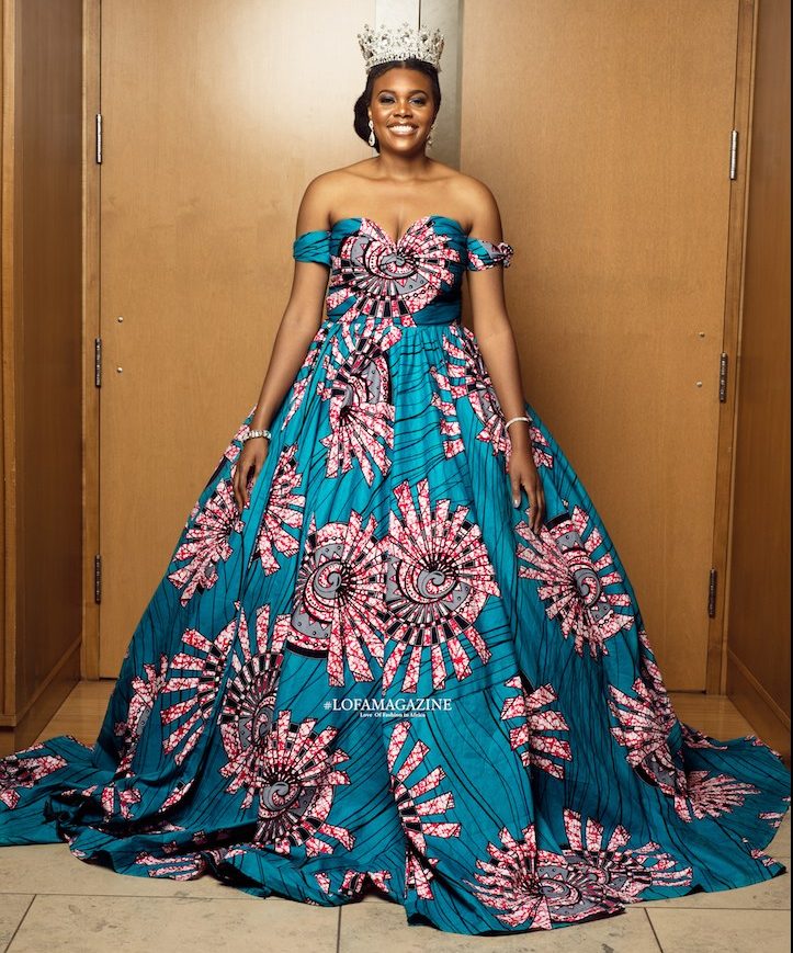 ankara party gowns