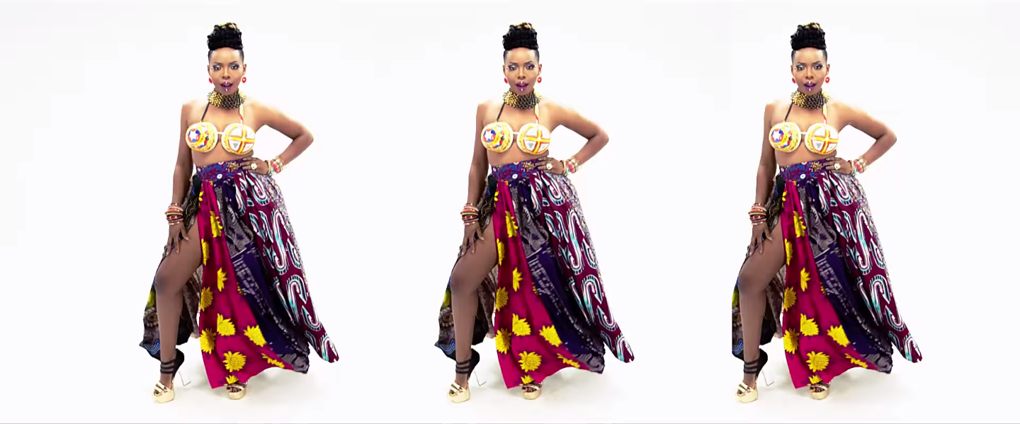 Music Video Yemi Alade Tangerine All Things Ankara by Nikki The Jeanius