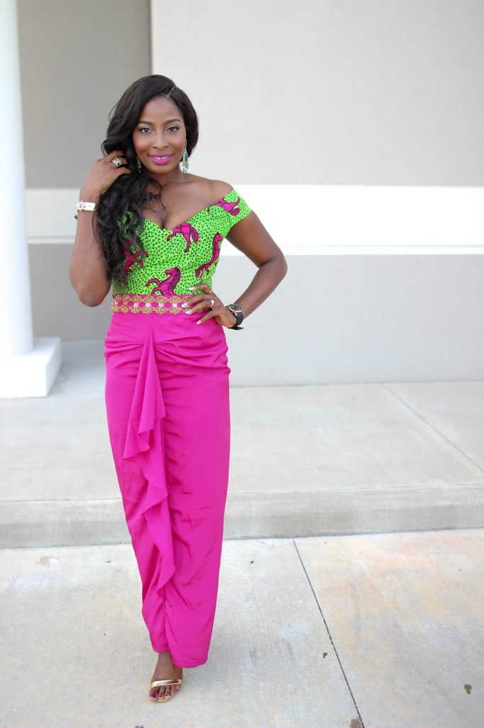 Ankara Street Style of The Day-Irony of Ashi in Kachi Designs 1