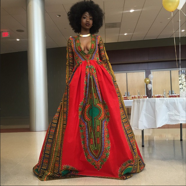 dashiki gown