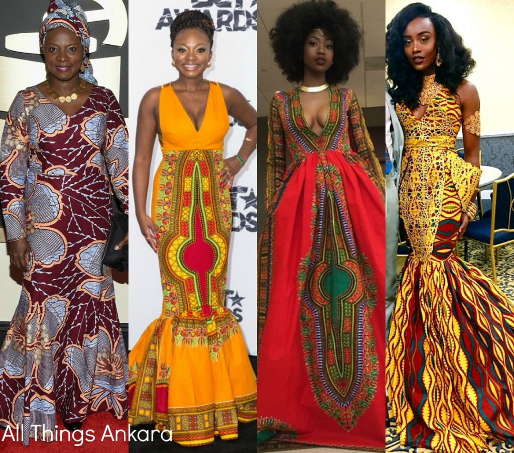 Best of 2015 Trending Ankara Print Gowns