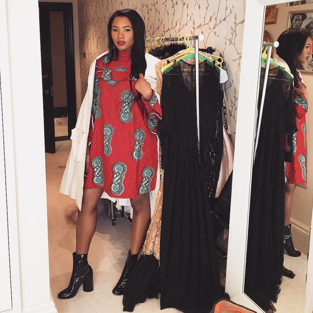 Ankara Street Style of The Day-Temi Otedola 2