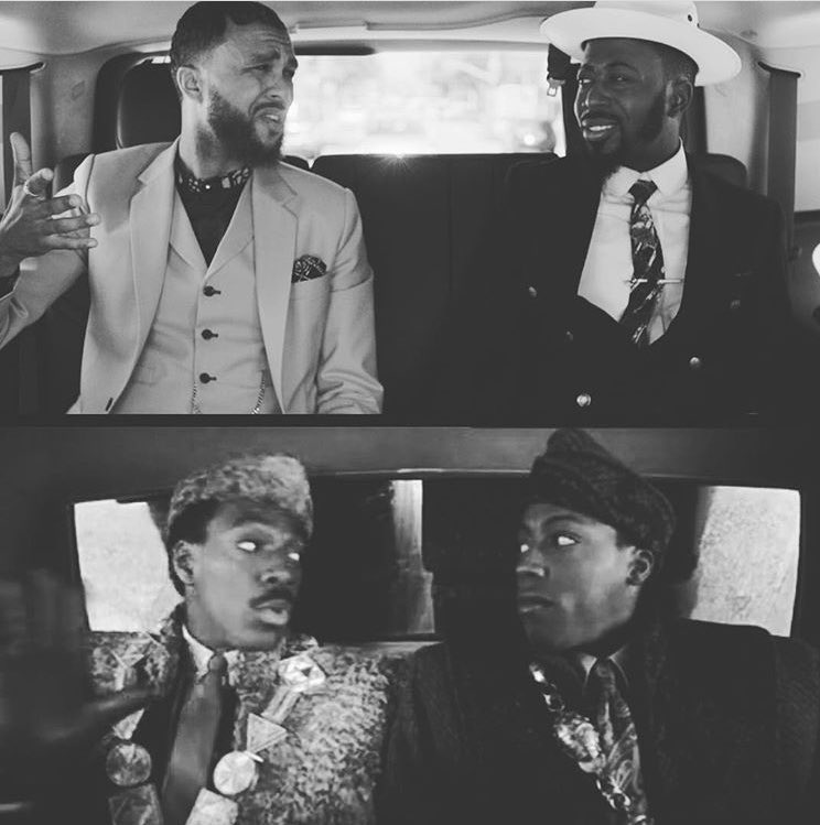 Award Show- Jidenna Performs %22Chief Don't Run%22 and %22A Little Bit More%22 at the BET Awards 2016 Pre Show 1