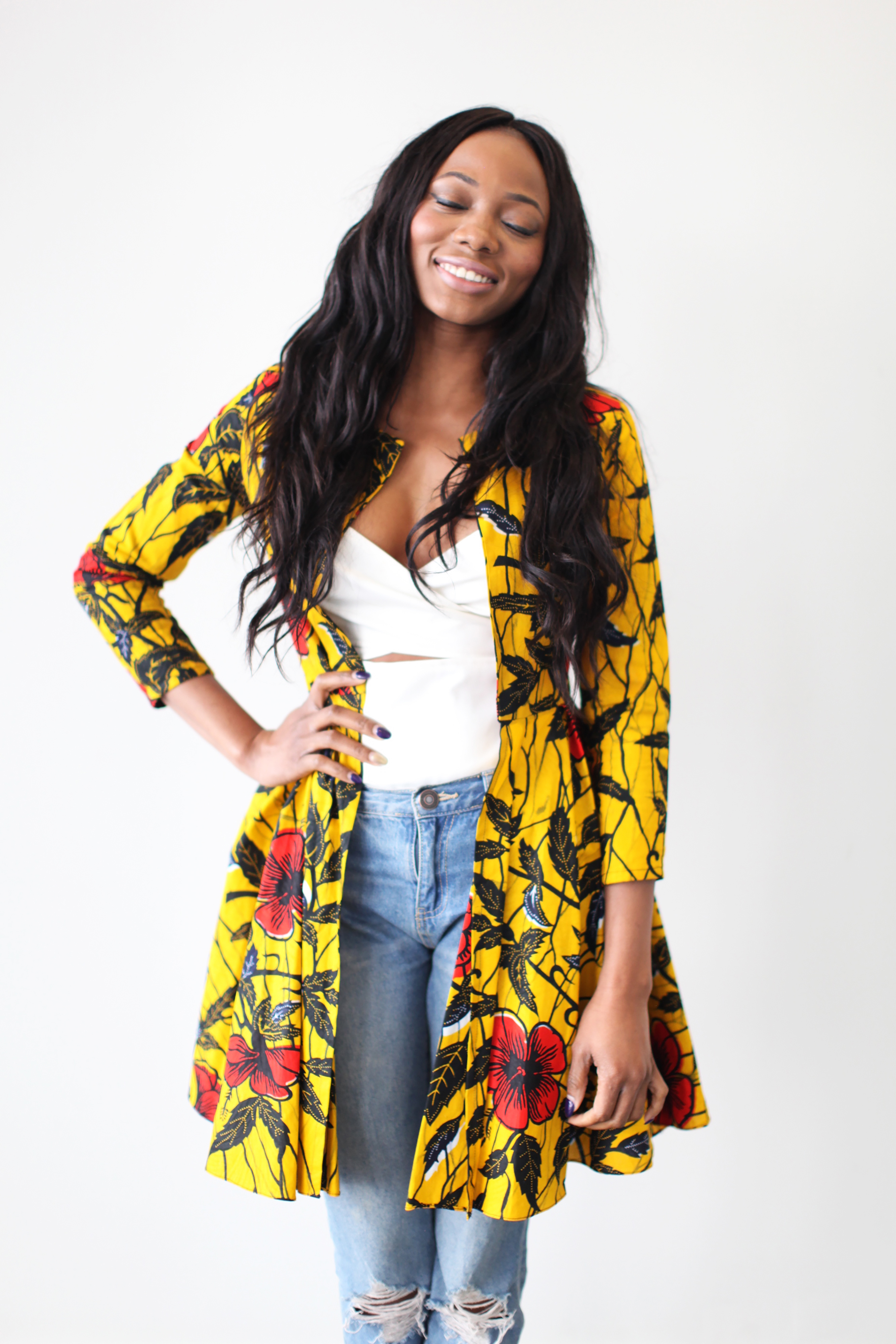 ankara-product-of-the-day-omi-woodss-the-nairobi-ankara-jacket-dress-in-golden-hibiscus-3