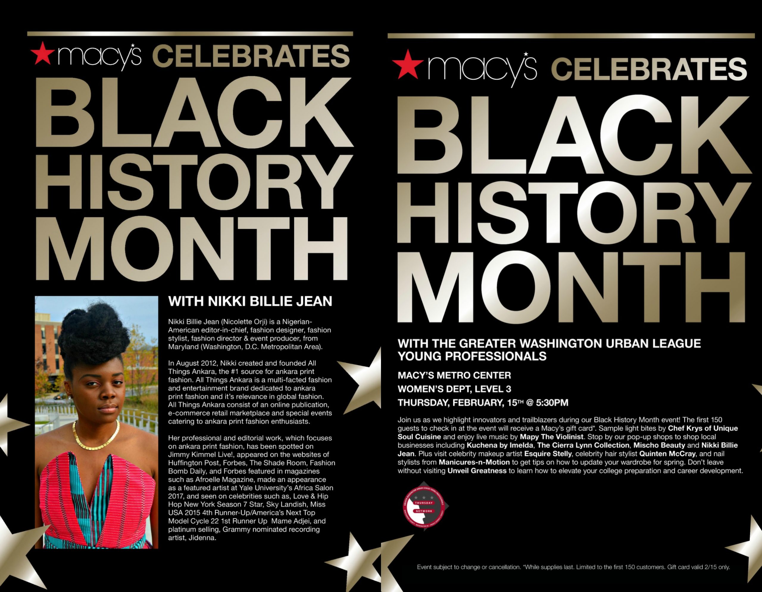 Nikki Billie Jean: Macy's Celebrates 