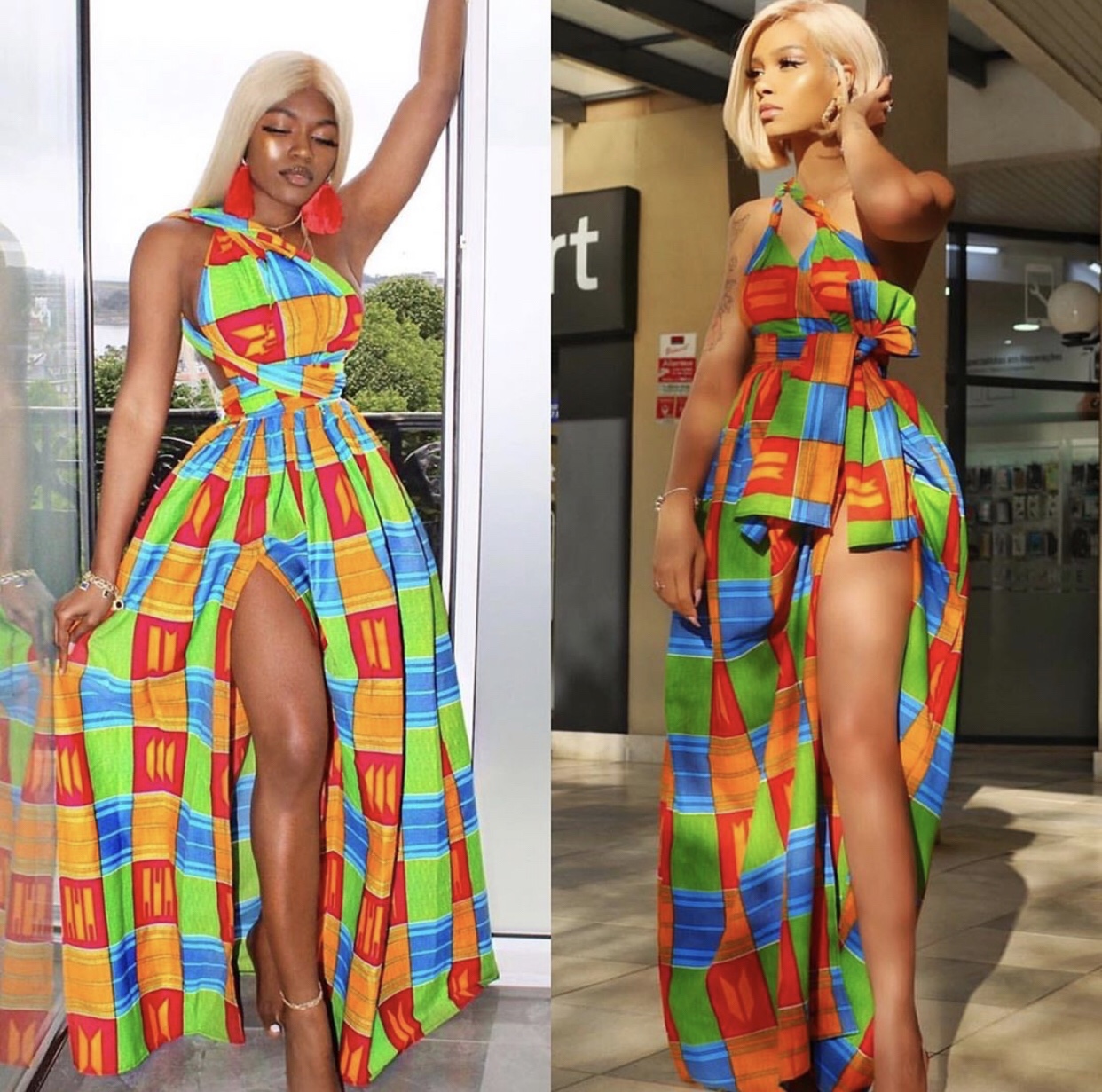 Who Wore It Better Marii Pazz Or Olaj Ariel In The Soraya Dress By L Aviye