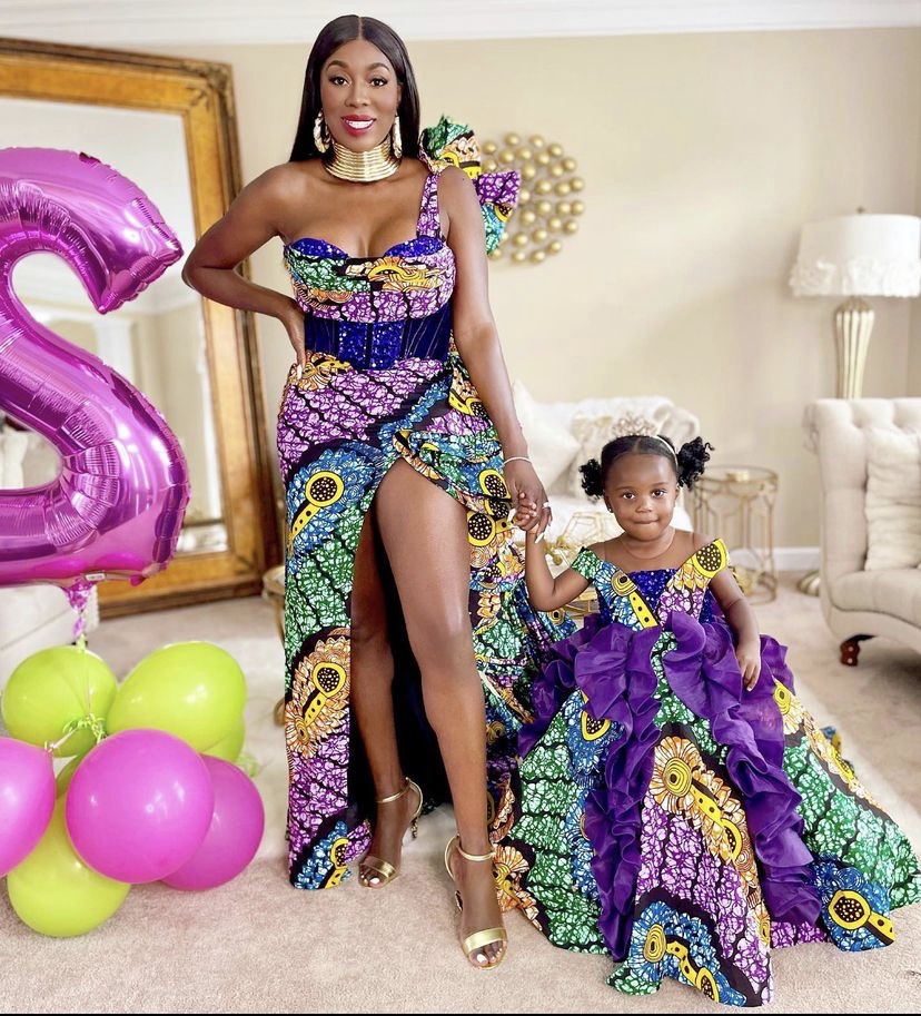 Celebrity Style: RHOP Wendy Osefo and Daughter Kamrynn Kapri in Custom ...